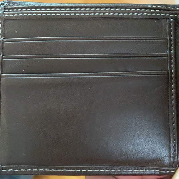 Coach men’s Heritage Stripe Wallet - Picture 4 of 5